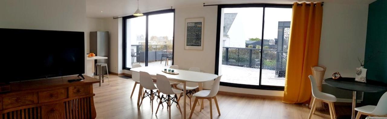 Maison Charmante Avec Vue Sur La Mer A Locquirec Exterior foto